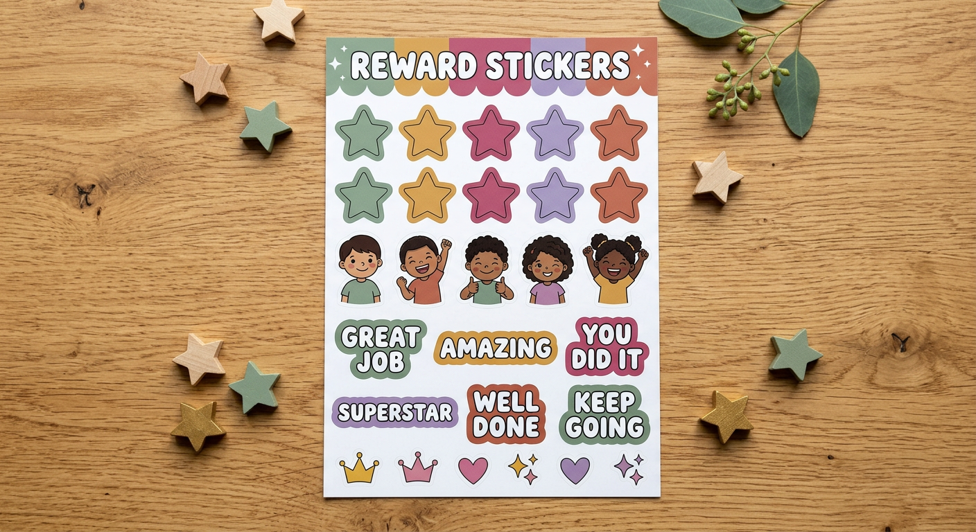 School Reward Sticker Pack