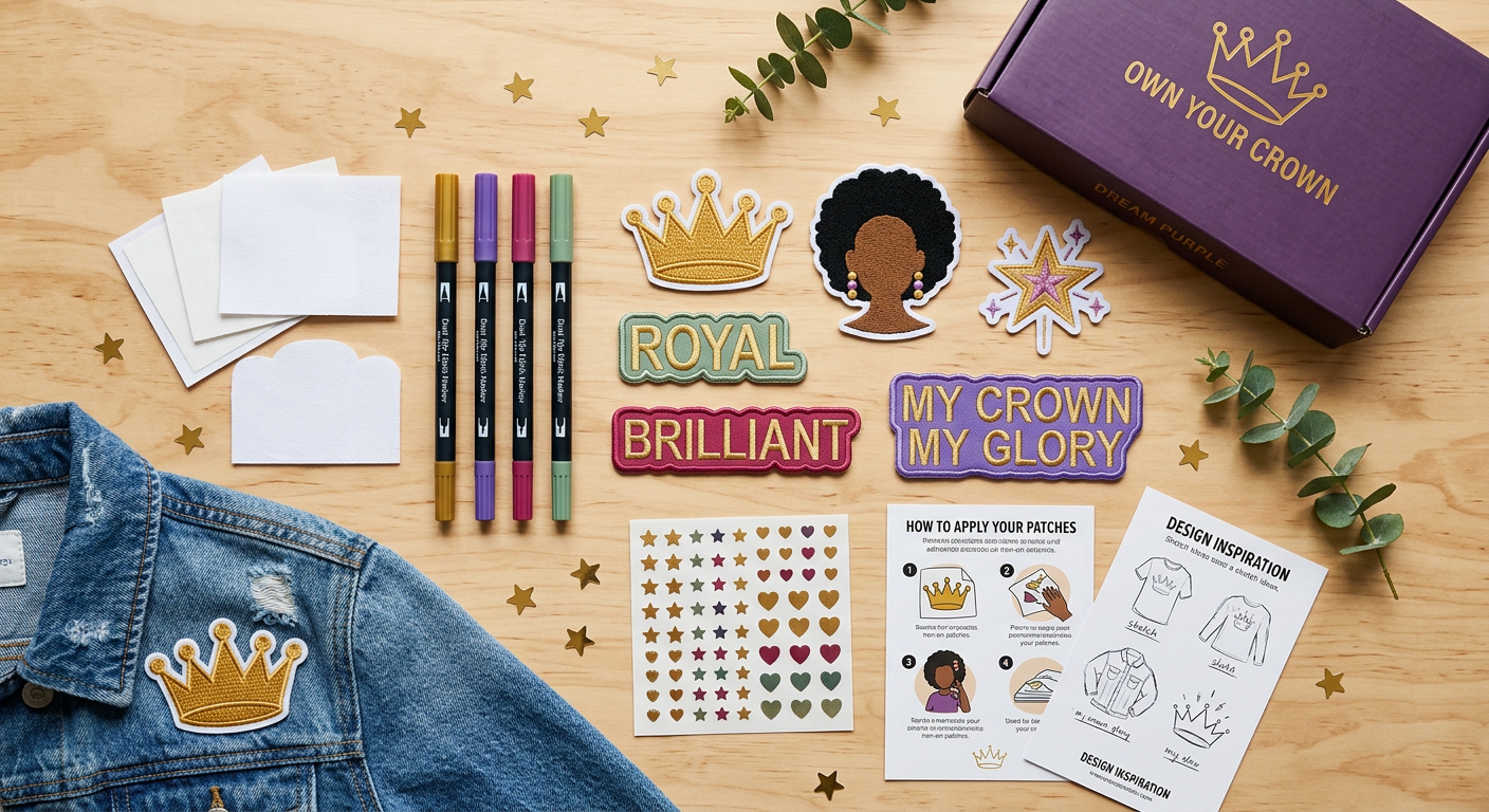 Fashion Patch and Iron on Design Kit